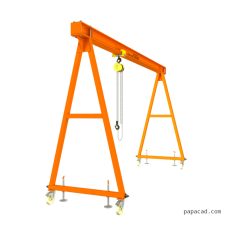 Workshop Light gantry crane design