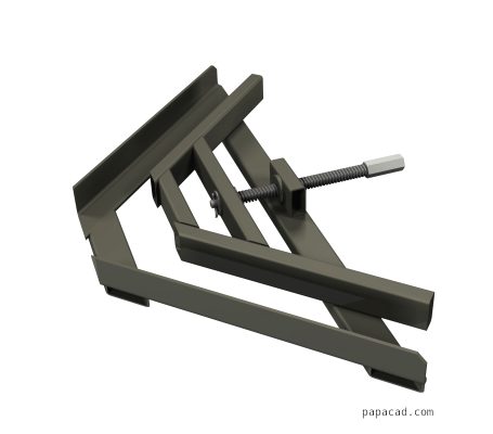 Design of welding clamp