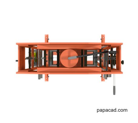 Workshop Hydraulic Press project from papacad.com